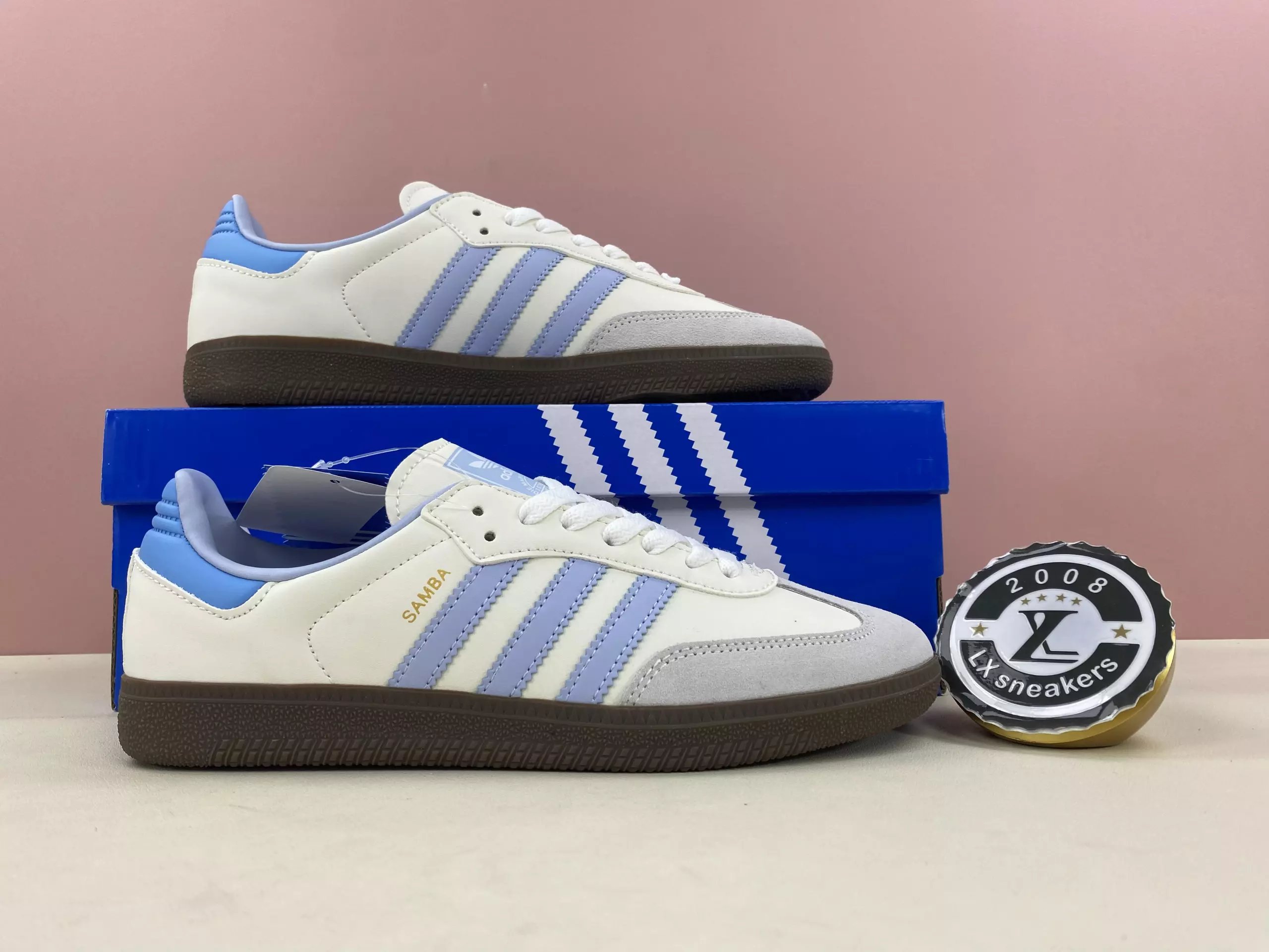 【S】潮牌 Samba OG White Halo Blue | ID2055 - 133280