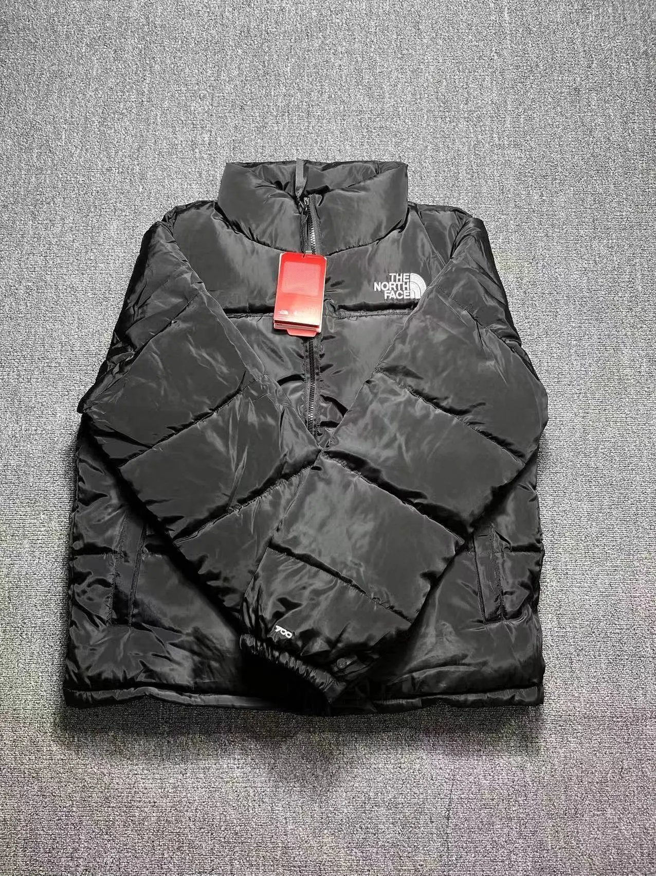 Supreme x The North Face Mountain Light Jacket Gray/Black Down Jacket - 6