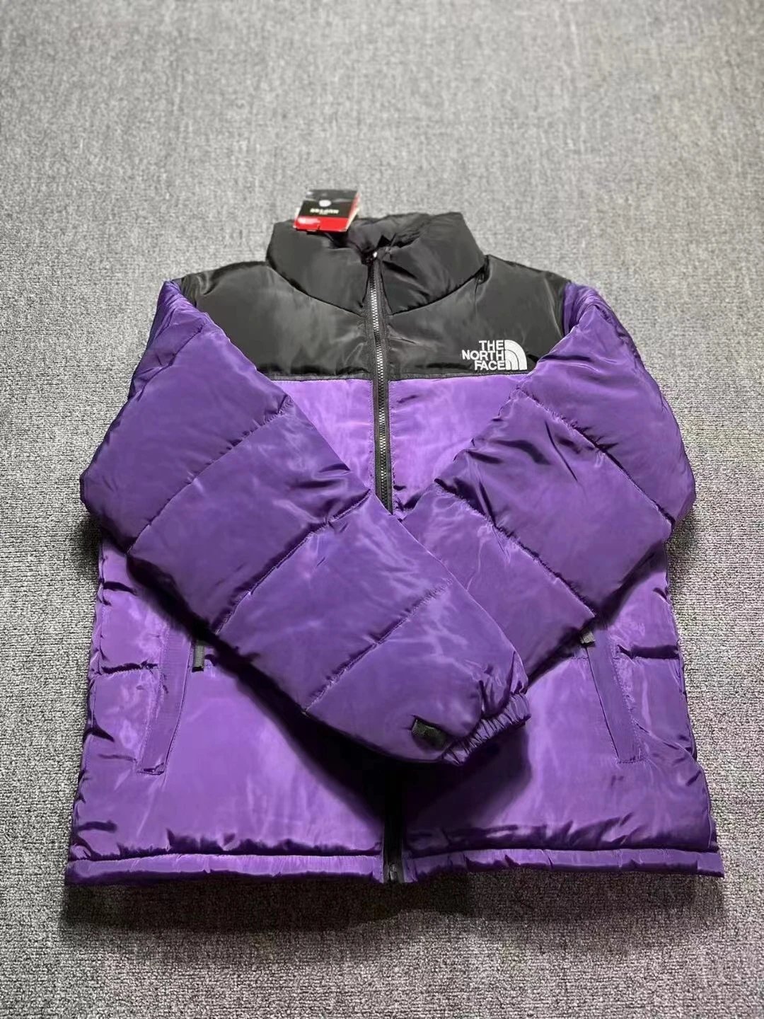 The North Face 1996 Retro Nuptse Jacket Purple/Black Down Jacket - 1