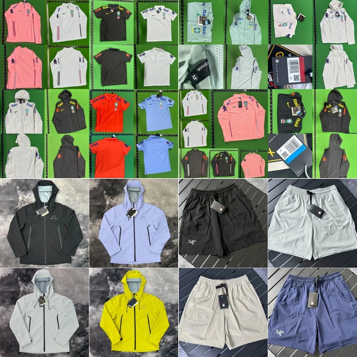 Nike Black Hooded Jacket and Shorts Set