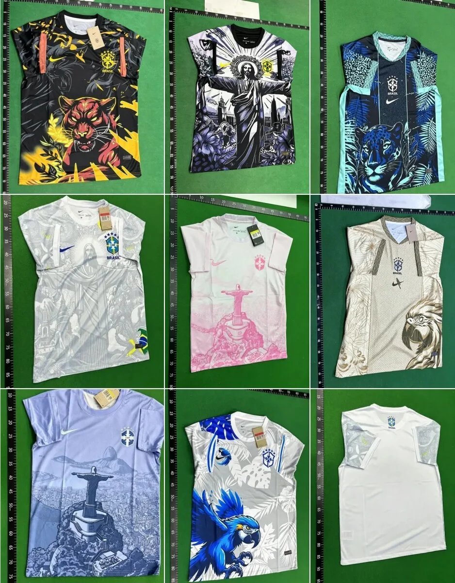 Nike Brazil Football Jersey Collection