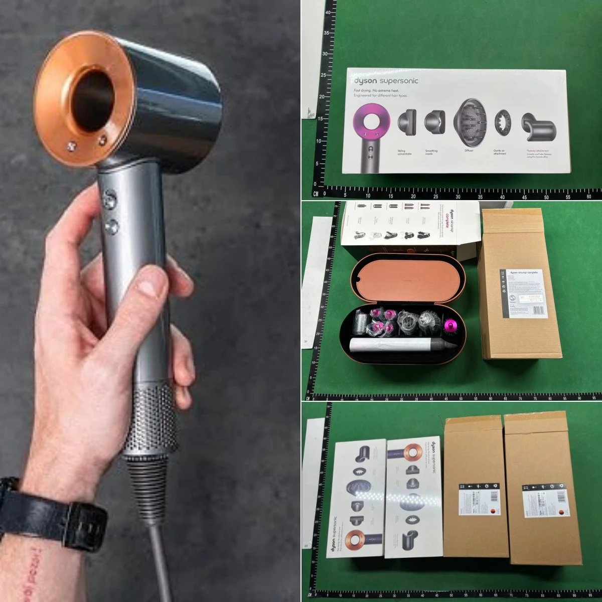Dyson Supersonic Hair Dryer in Copper and Silver