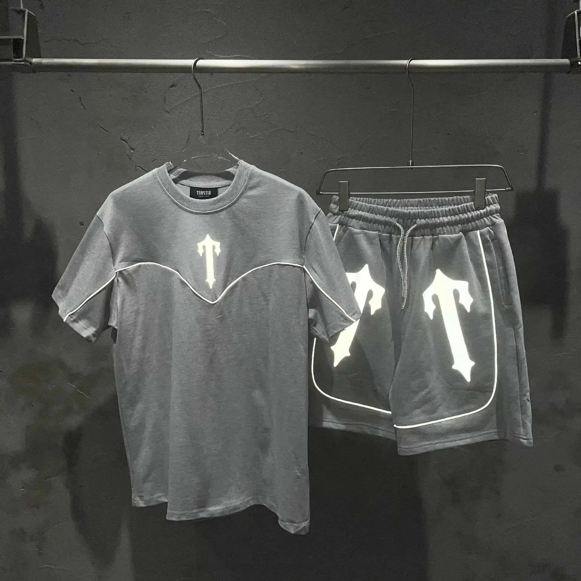 Reflective gray suit SKU image