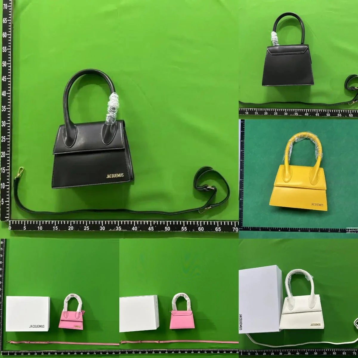 Jacquemus Black Mini Top Handle Bag