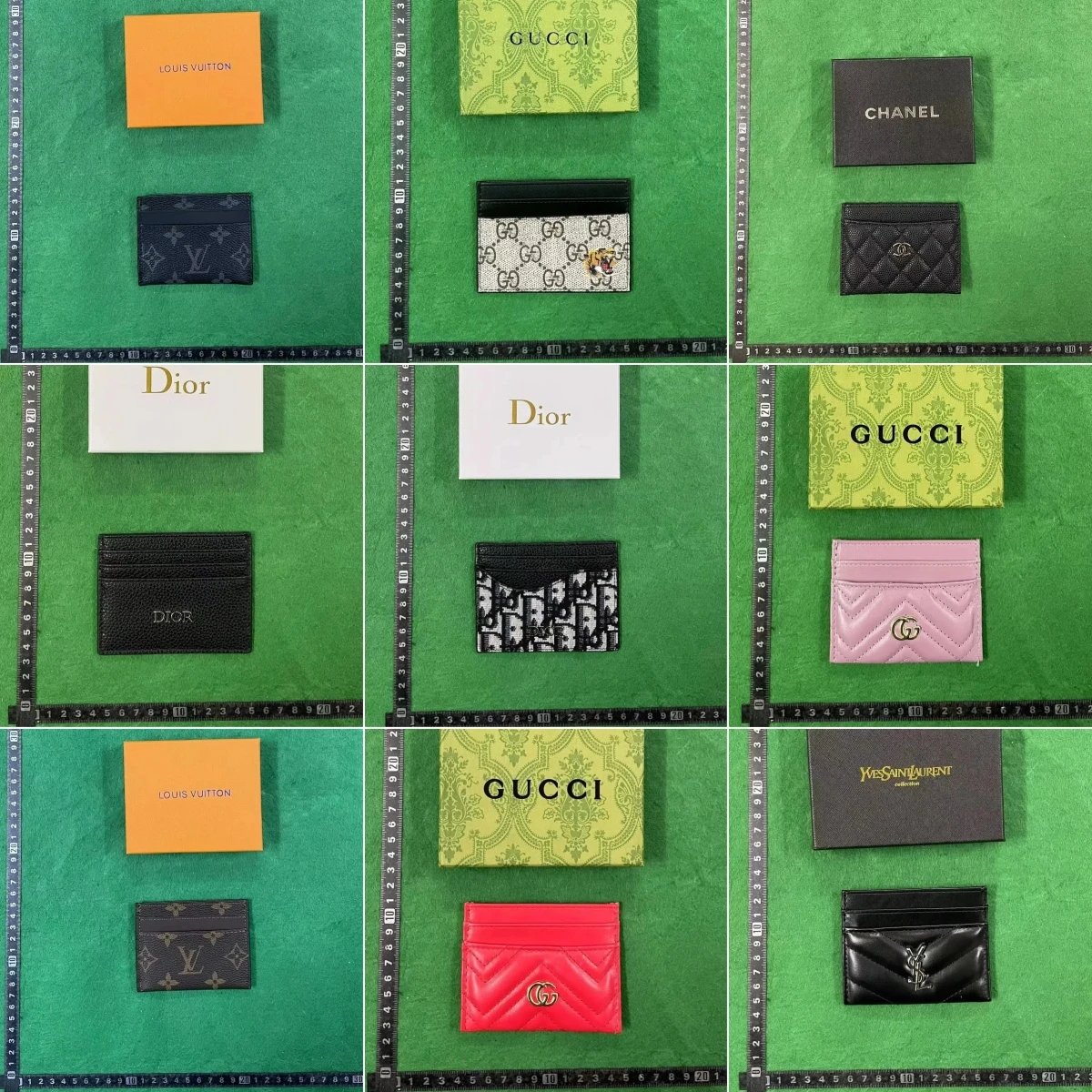 Gucci Black Leather Card Holder