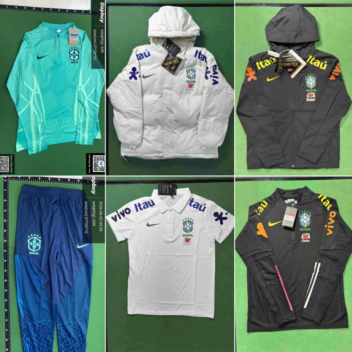 Real Madrid Football Training Uniform Half Zipper-Set