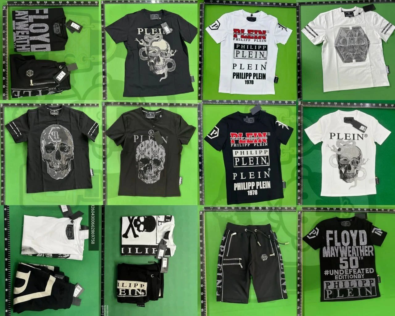 Philipp Plein Black Skull Graphic T-Shirt