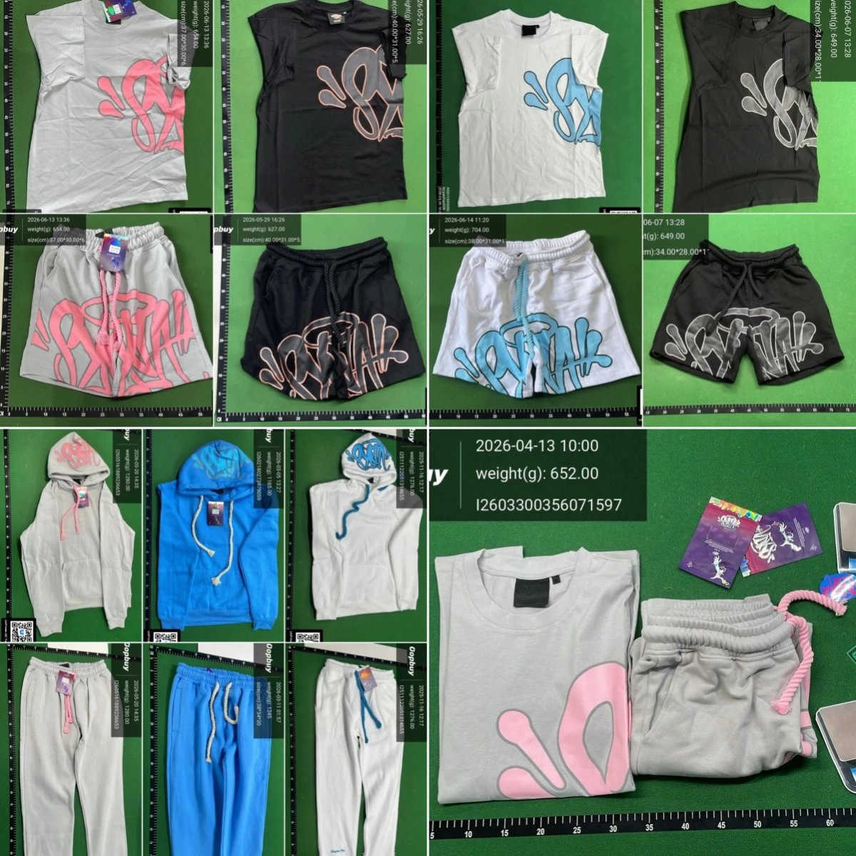 Gray Pink Graphic T-Shirt and Shorts Set