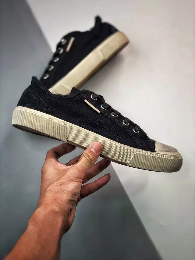 Unbranded Sneakers Distressed Denim Lace-Up product detail image 48