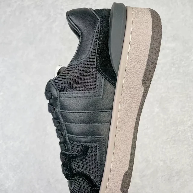 Lanvin Sneakers High-top lace-up with contrast side panels product detail image 24