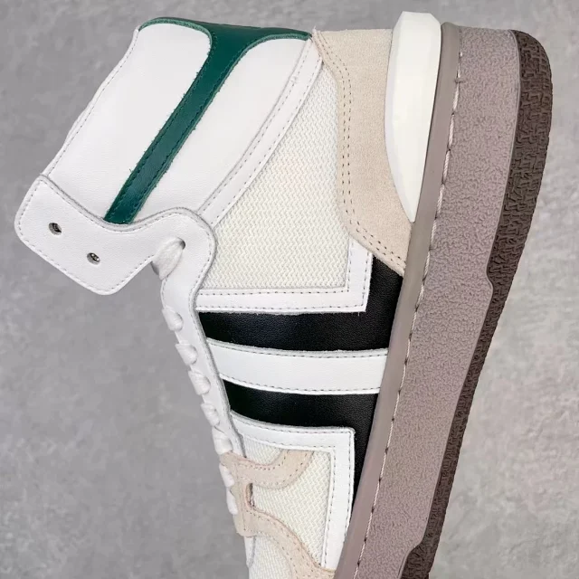Lanvin Sneakers High-top lace-up with contrast side panels product detail image 42