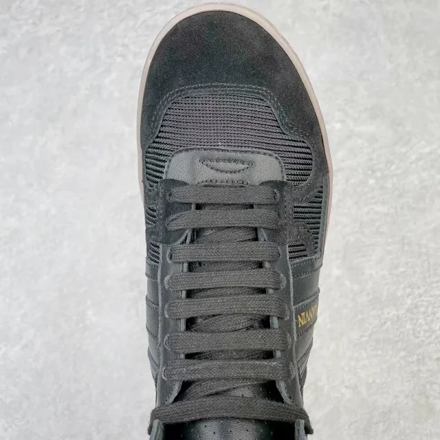 Lanvin Sneakers High-top lace-up with contrast side panels product detail image 48