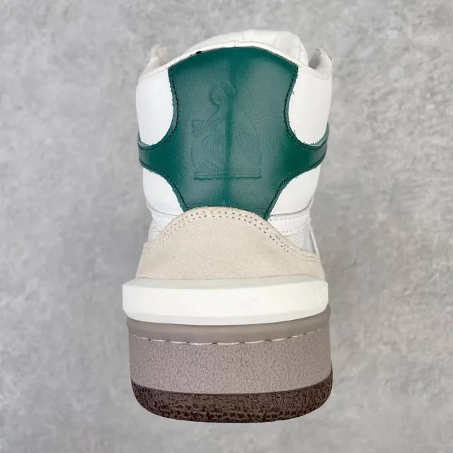 Lanvin Sneakers High-top lace-up with contrast side panels product detail image 34