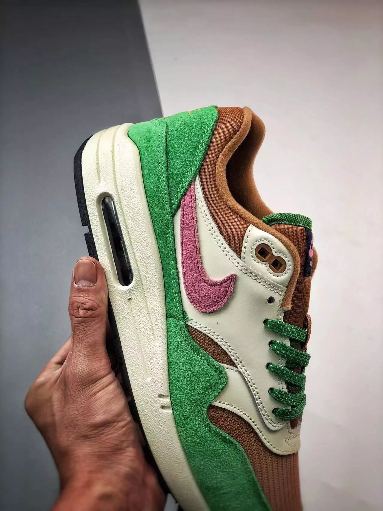 Nike Air Max 1 Wave Burgundy Sneakers - 28