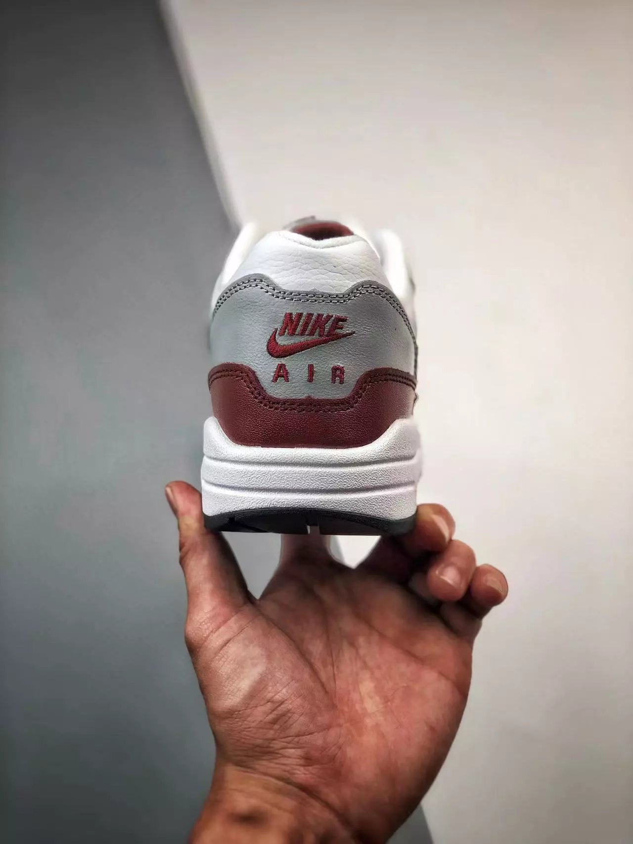 Nike Air Max 1 Wave Burgundy Sneakers - 63