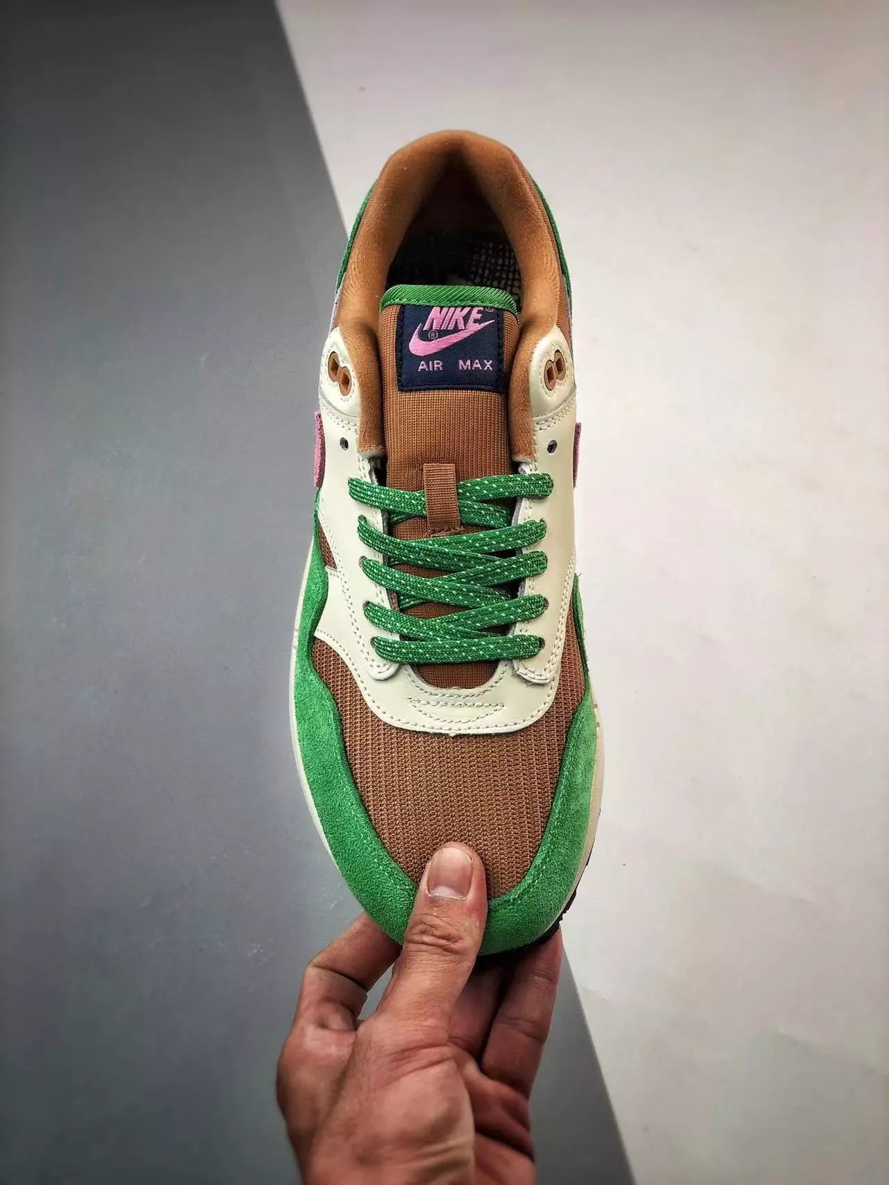 Nike Air Max 1 Wave Burgundy Sneakers - 21