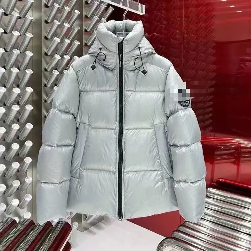 Unbranded Down Jackets Hooded quilted puffer jacket — Black Label 02
