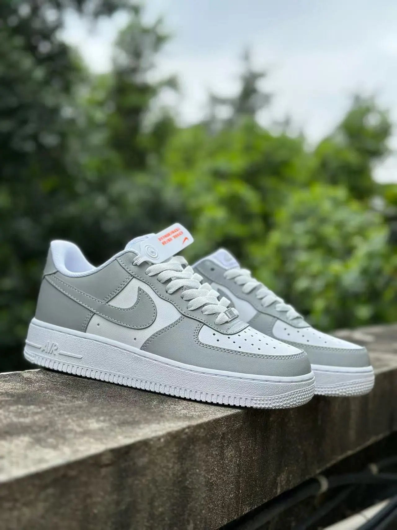 Off-White x Nike Air Force 1 Low Volt Neon Yellow Sneakers - 17