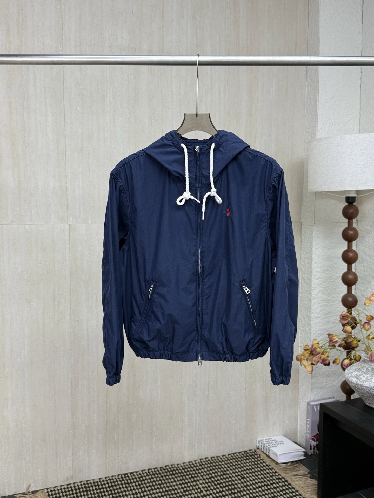 Twill Hooded Jacket小马标连帽风衣女款戚薇明星同款拉夫劳伦Polo衫宽松外套Ralph Lauren防晒衣小马刺绣log斜纹面料轻薄不闷透气舒服防风保暖入春秋冬上衣白色卡其色藏青色男