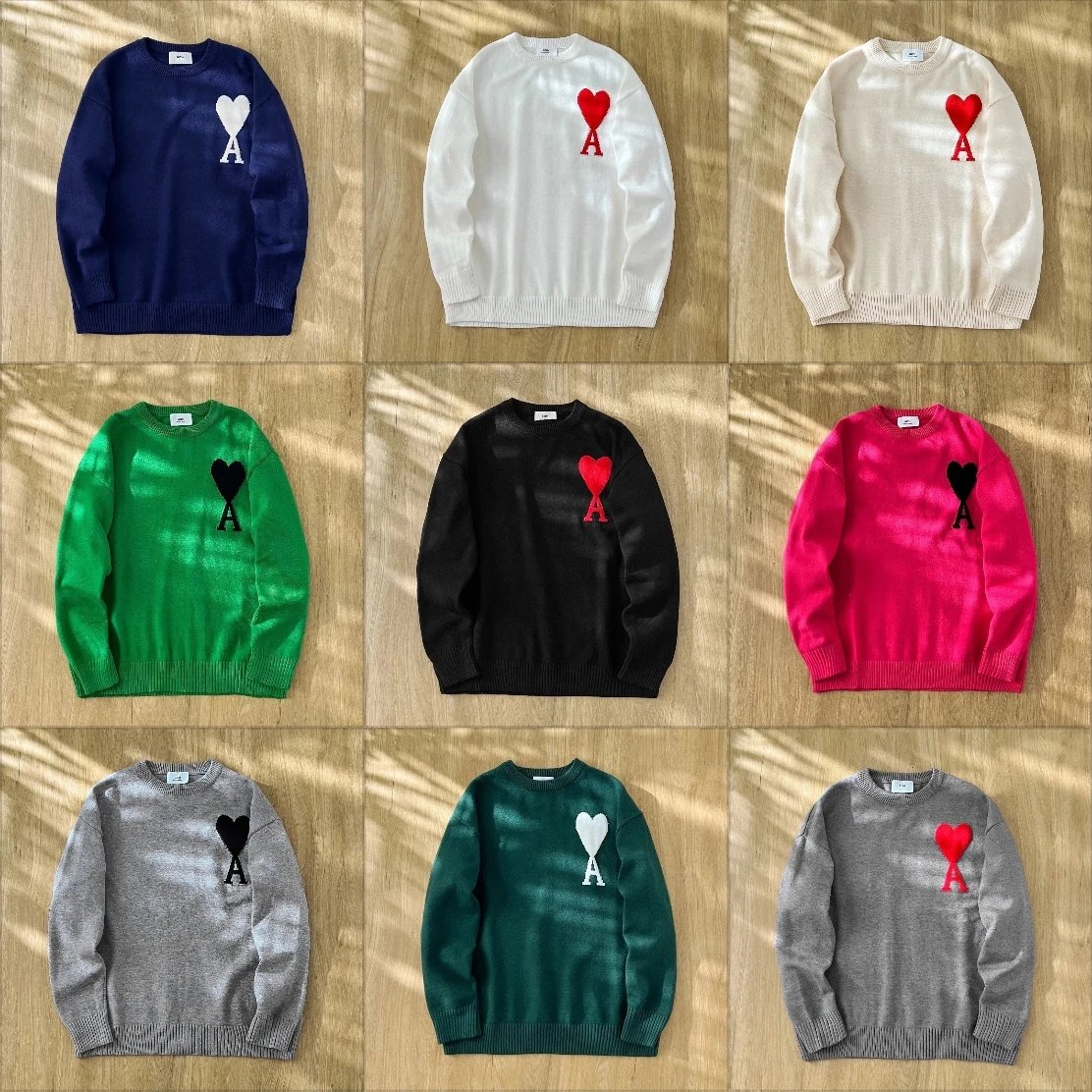 miri 毛衣 羊毛混纺圆领毛衣