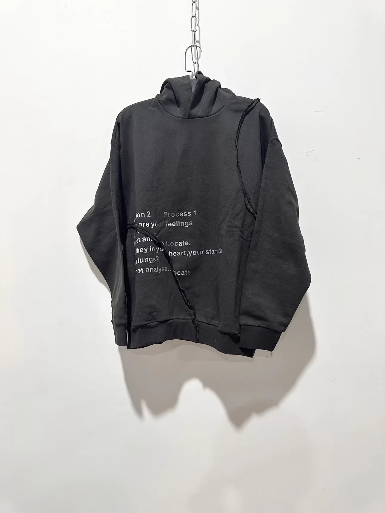 Basic Silhouette Loose Basic Hoodie