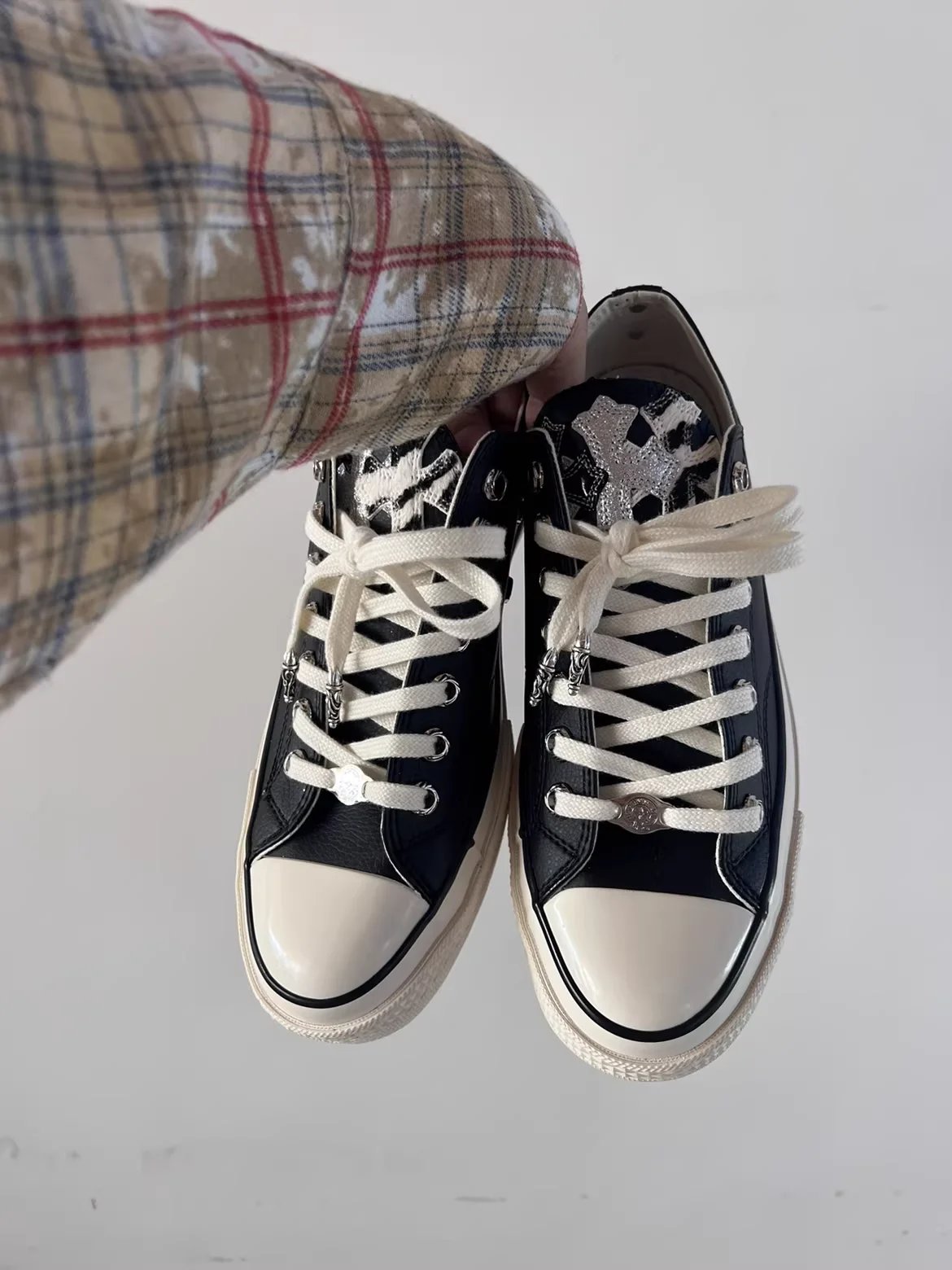 Chrome Hearts Converse