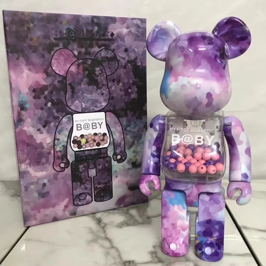 Violent Bear And Lego Bear Collaboration Trendy Figurines