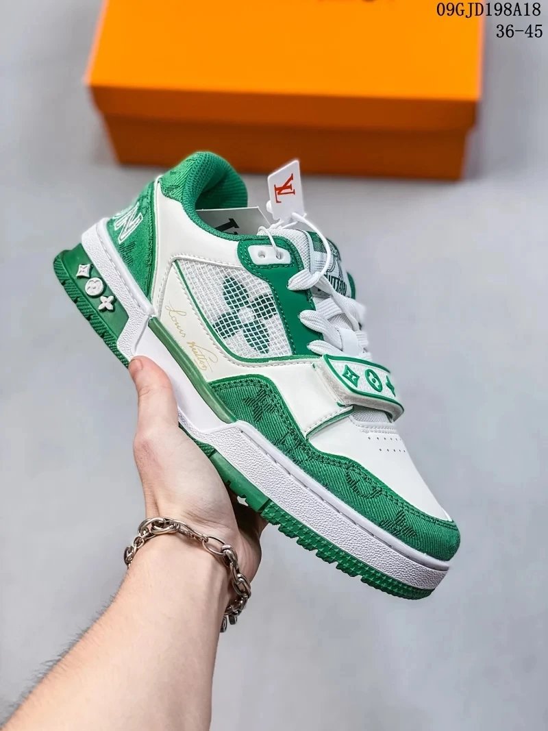 Velcro white green