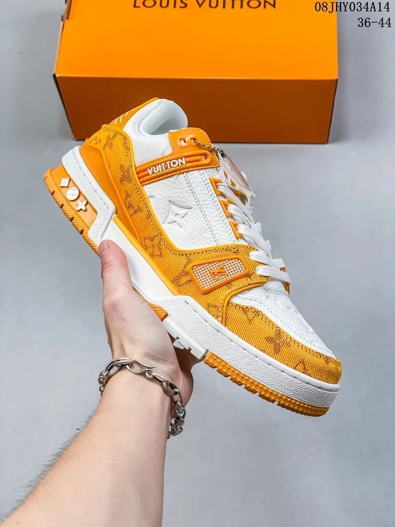 white and yellow