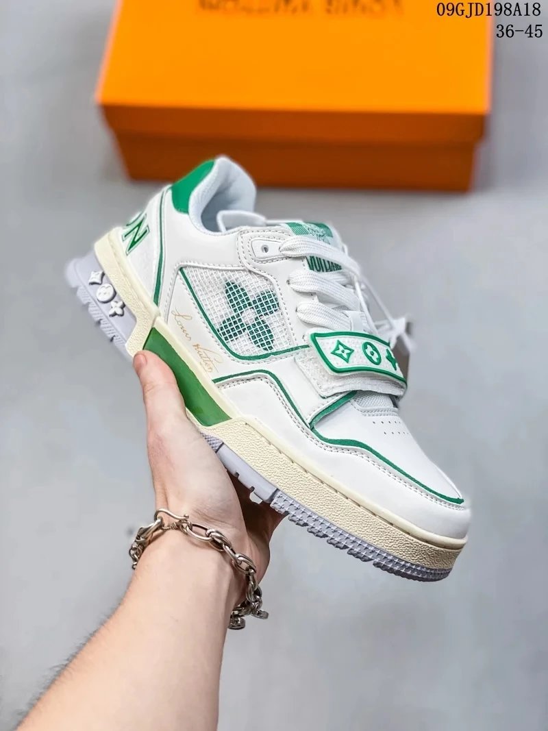 Velcro green white