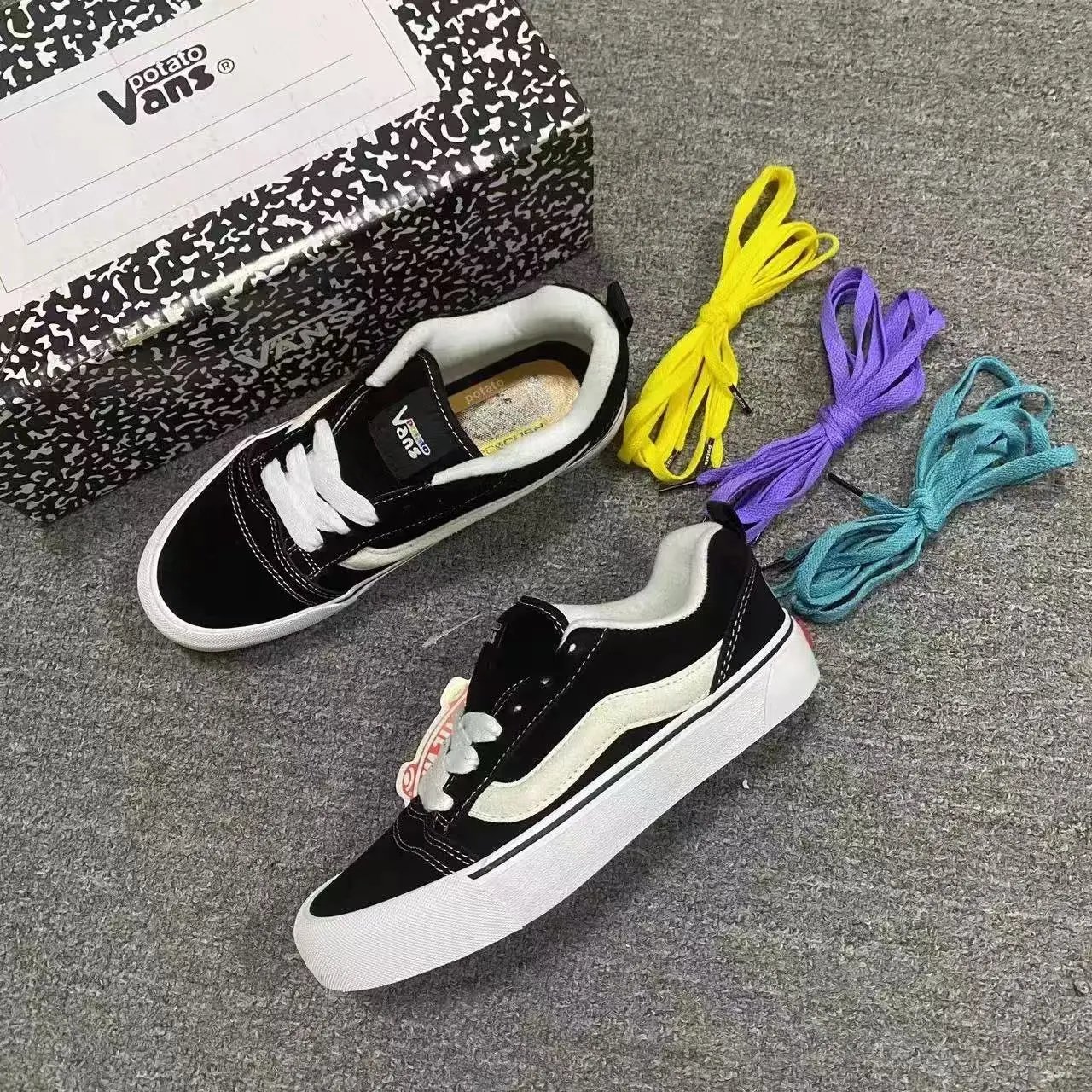 Black and White Embroidered