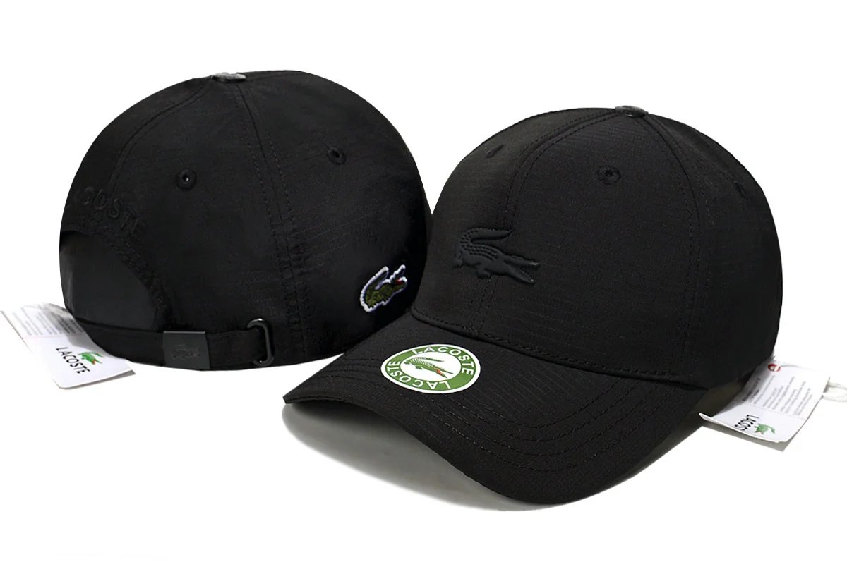 LACOSTE Peaked Cap 鳄鱼新款调节帽棒球帽子 男女防晒帽韩版百搭遮阳帽港风休闲帽 7