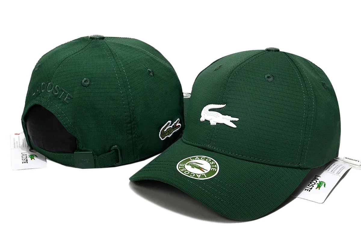 LACOSTE Peaked Cap 鳄鱼新款调节帽棒球帽子 男女防晒帽韩版百搭遮阳帽港风休闲帽 4