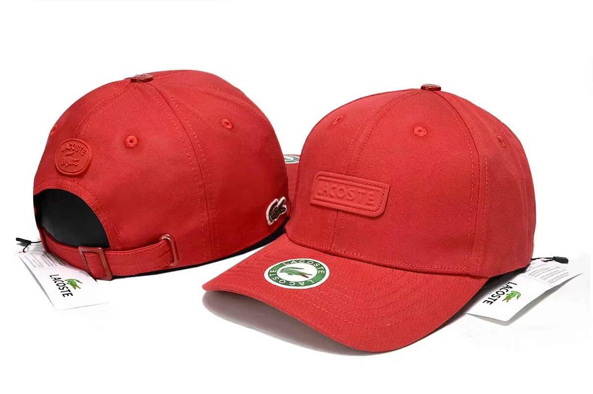 LACOSTE Peaked Cap 鳄鱼新款调节帽棒球帽子 男女防晒帽韩版百搭遮阳帽港风休闲帽 8
