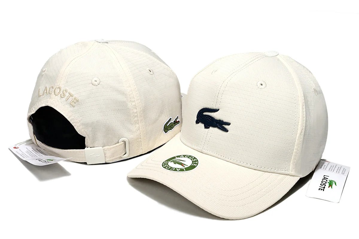 LACOSTE Peaked Cap 鳄鱼新款调节帽棒球帽子 男女防晒帽韩版百搭遮阳帽港风休闲帽 6