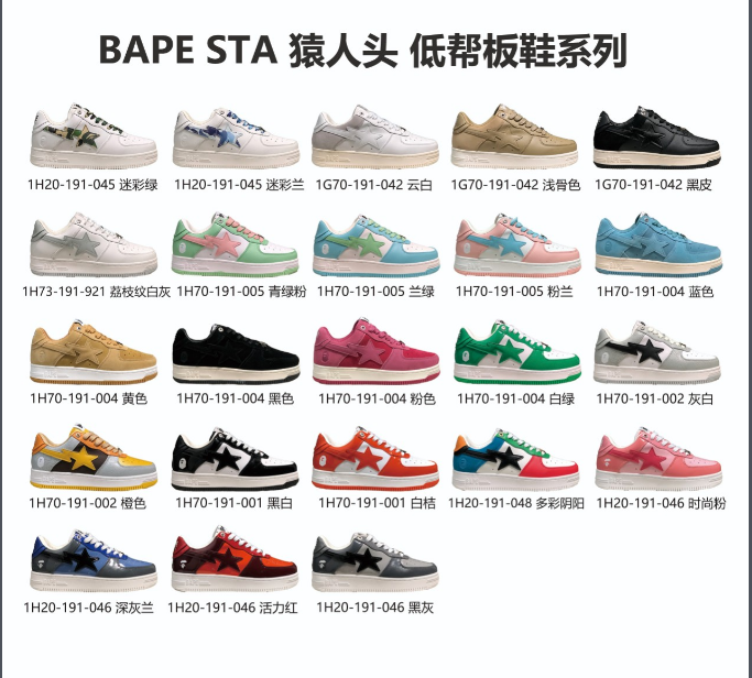 Hella Bapesta Colorways Triple Pink Bapesta