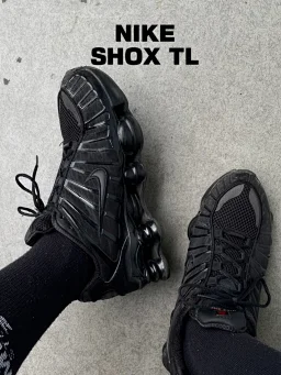 thumbnail for N1ke Shox TL 2019\Metallic Silver\13全掌大气柱慢跑鞋，size36-46