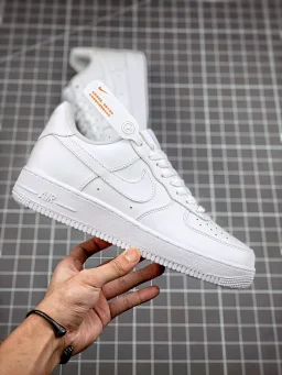 thumbnail for N1ke Air Force 1 AF1 high and low top Air Force 1 men's and women's pure white sports shoes 315122