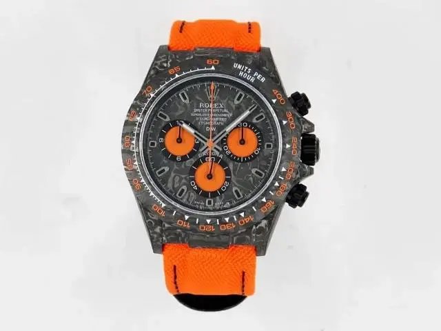 N厂新品：4130机芯宇宙计时迪通拿系列 碳纤维Diw定制版腕表