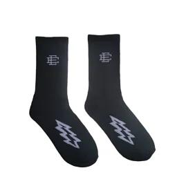 thumbnail for 双E中筒袜子黑白纯色街头高筒日系 p14.9