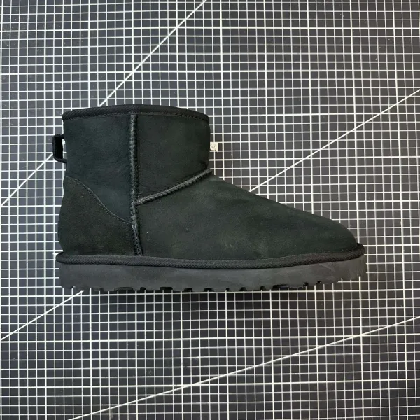 UGG Classic Mini II Black Snow Boots - 1
