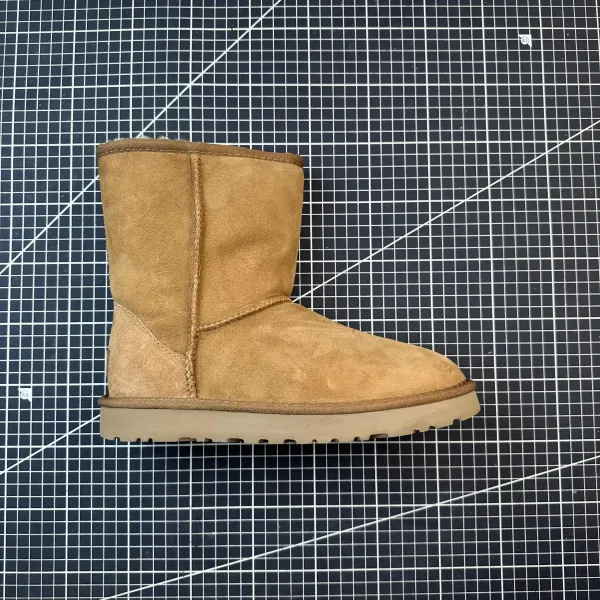 UGG Classic Short II Beige Snow Boots - 1