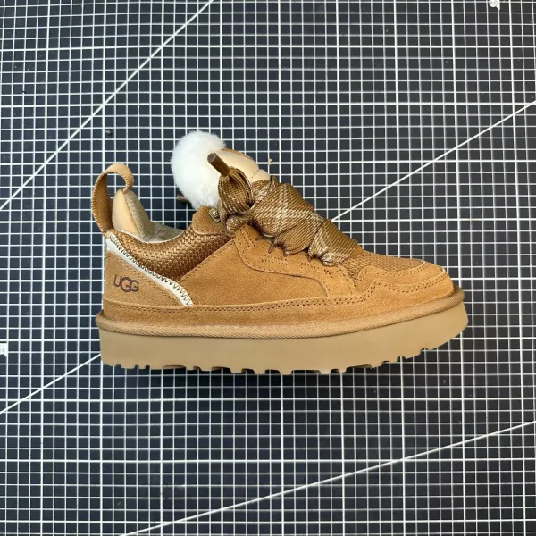 UGG Tasman X Platform Sneaker Beige Chunky Sneakers - 1