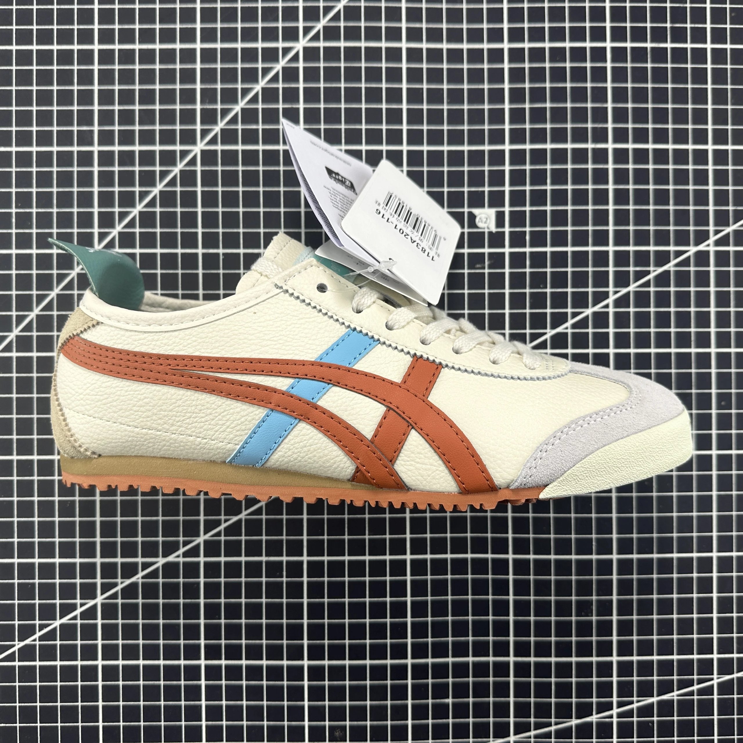 Tiger Mexico 66 Shoes — 1183A201-116 m white orange colorway — USFans Spreadsheet photo
