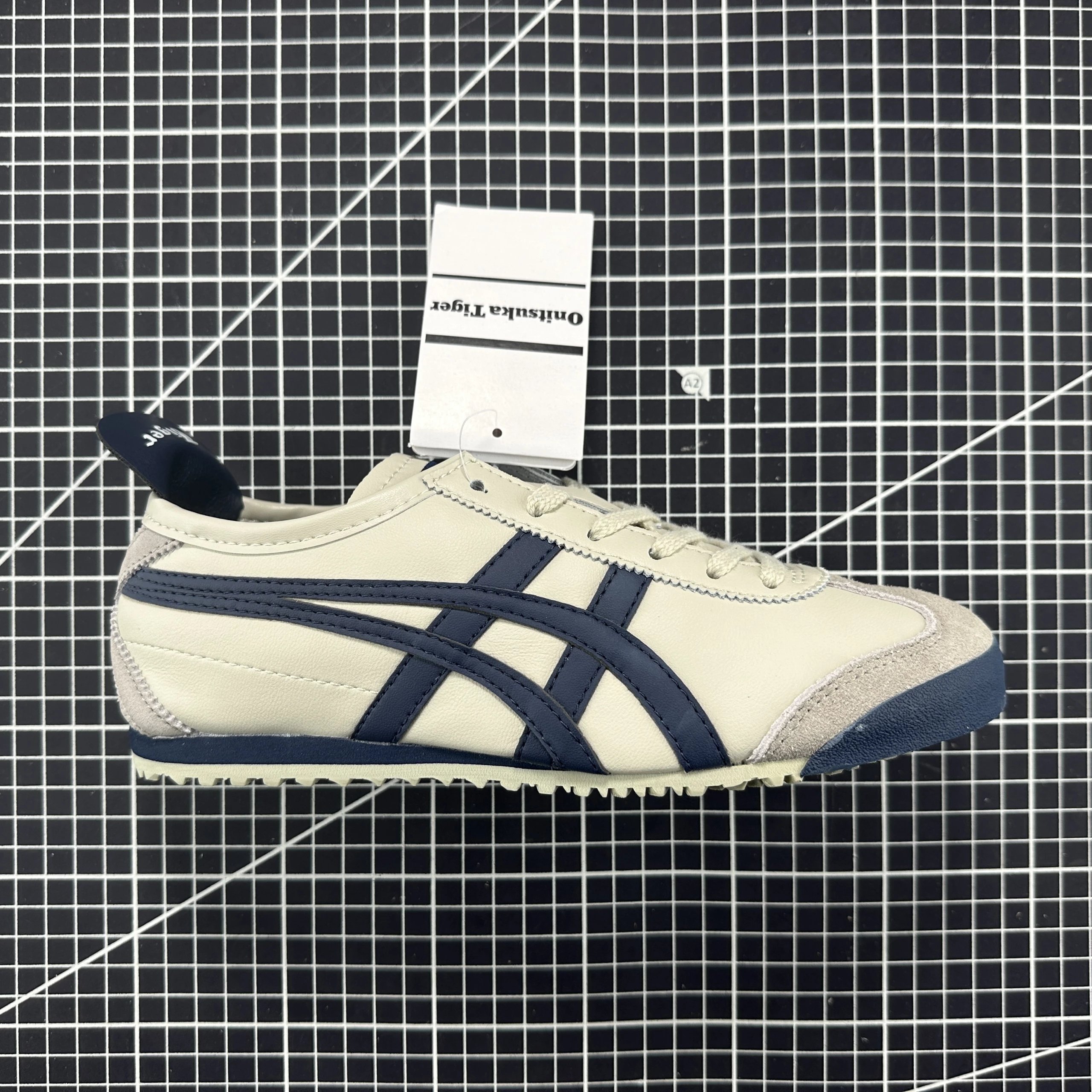Tiger Mexico 66 Shoes — DL408-1659 meters gray navy blue colorway — USFans Spreadsheet photo