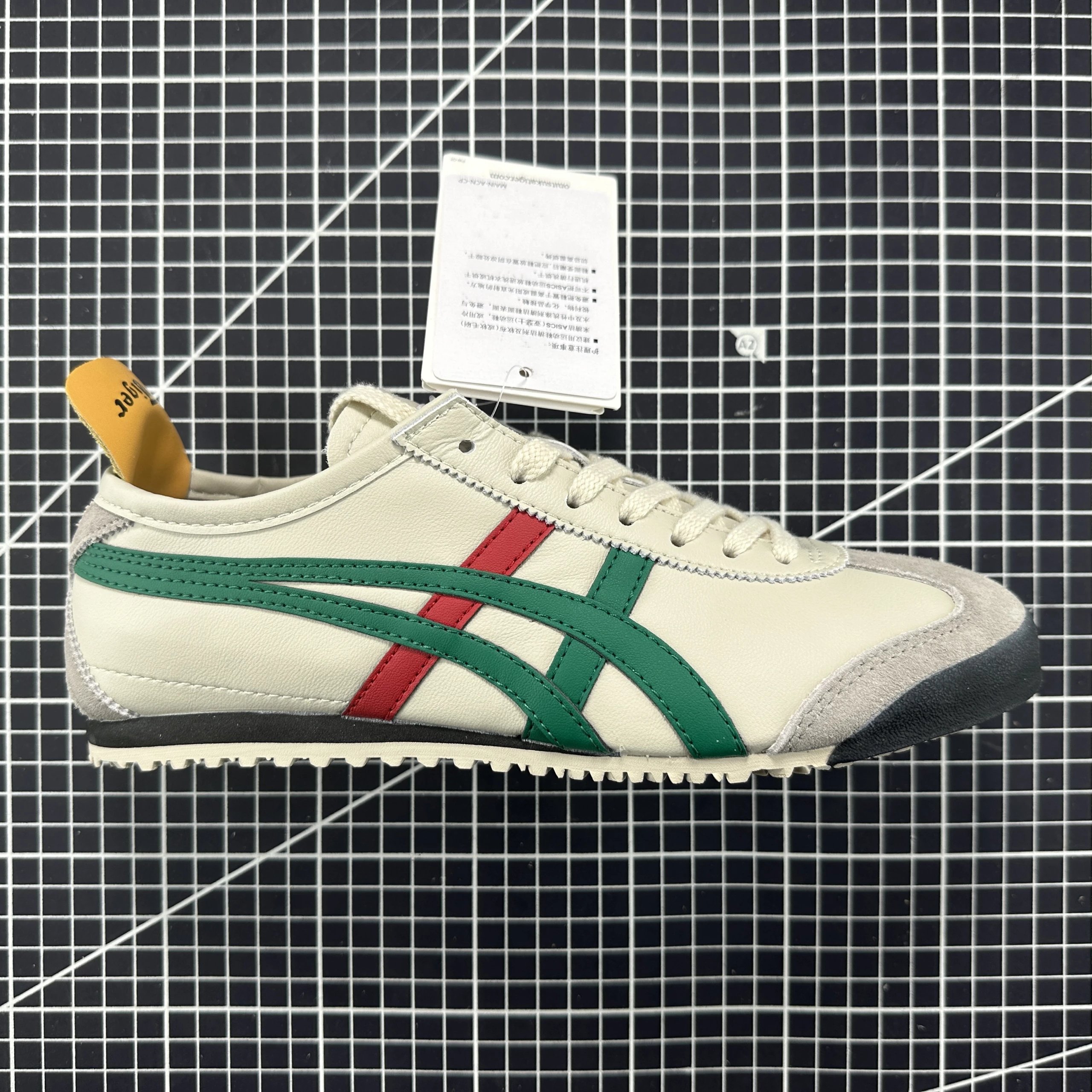Tiger Mexico 66 Shoes — DL408-1684 milky olive green colorway — USFans Spreadsheet photo