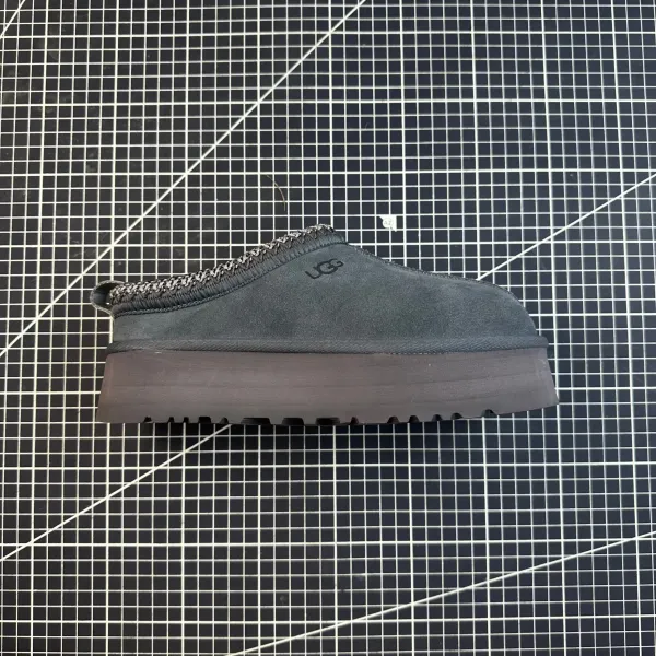 UGG Tasman Platform Slipper Gray Shoes - 1