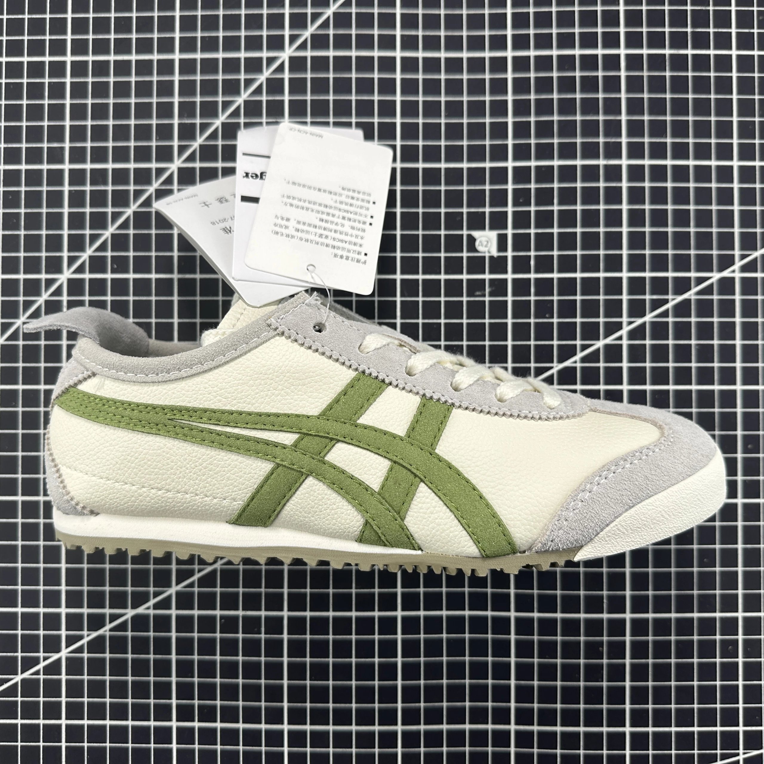 Tiger Mexico 66 Shoes — 1183B391-202 m Green colorway — USFans Spreadsheet photo