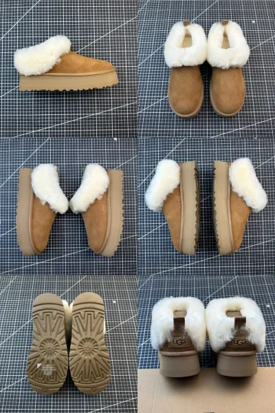 UGG Neumel Plus Black Chunky Sneakers - 25