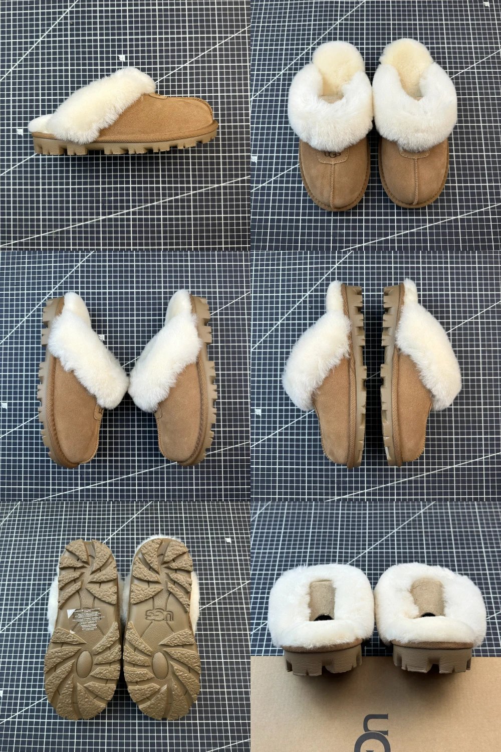 UGG Neumel Plus Black Chunky Sneakers - 31